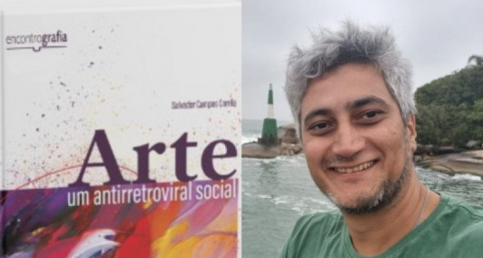 HIV: Em novo livro, Salvador Corrêa propõe a arte como um remédio para o vírus ideológico 