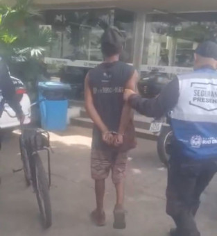 Homem foi levado para a 134ª DP