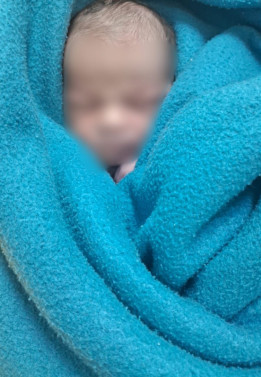 Bebê abandonado em Guarus