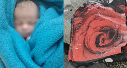 Bebê recém-nascido é encontrado dentro de sacola em Guarus