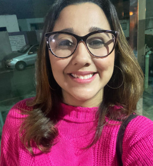 Karine Cruz, assistente social