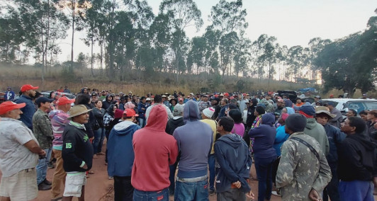 Famílias do MST ocupam Fazenda São Cristóvão