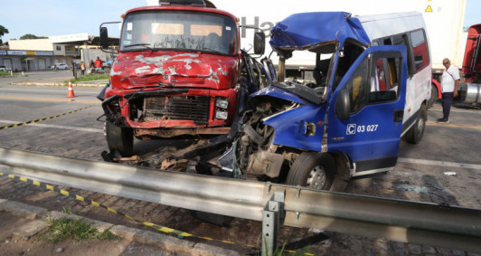 Acidente aconteceu na região de Travessão