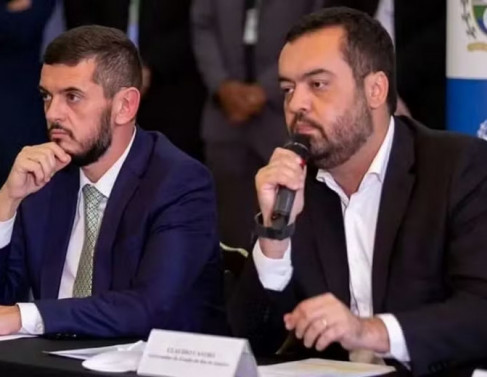 Rodrigo Bacellar e Cl&aacute;udio Castro