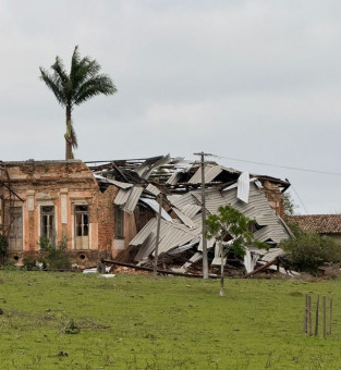 Novo desabamento é registrado no Solar da Fazenda Mandiquera, em Quissamã