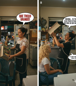 Imagem gerada por IA, a partir do envio do texto, após concluído.