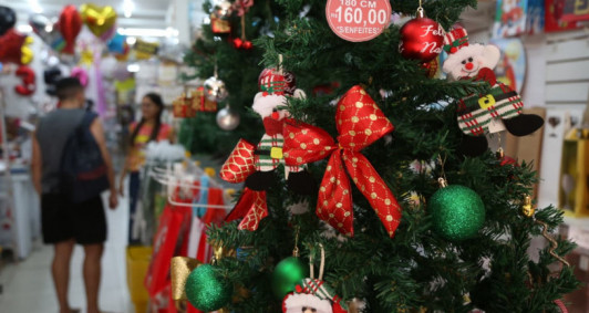 Comércio campista durante o Natal 