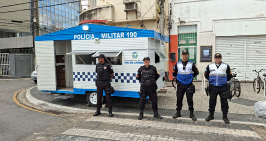 Refor�o no policiamento