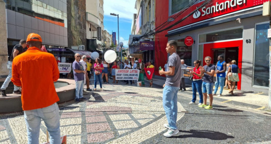 Ato pela democracia e para lembrar do 8 de janeiro acontece em Campos