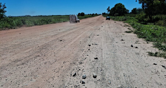 Obras na Estrada dos Ceramistas