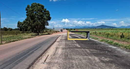 Obras na Estrada dos Ceramistas