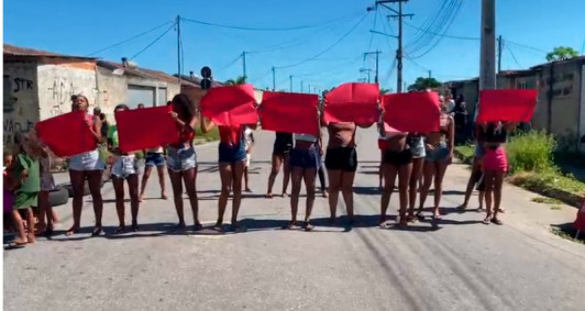 Protesto no Parque Santa Rosa 