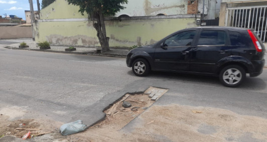 Rua Ricardo Quitete, no J&oacute;quei, em Campos