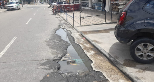 Rua dos Goitacazes, em Campos