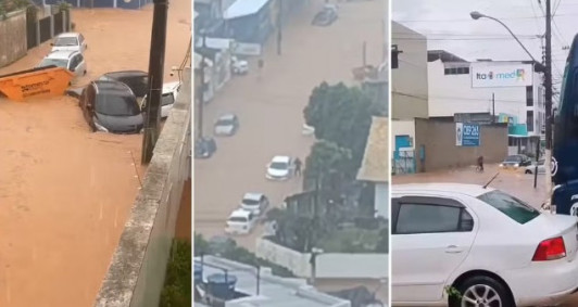 Chuva causa transtornos em Itaperuna