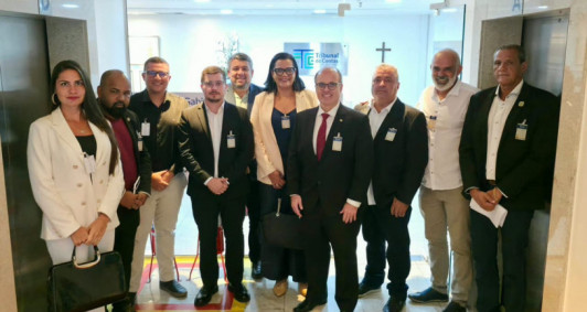 Vereadores se encontram com o presidente do TCE 