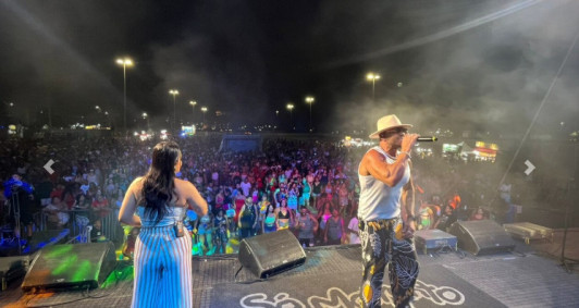 Show de S&oacute; Marrento encerra o Carnaval de Todos N&oacute;s em Farol de S&atilde;o Tom&eacute;