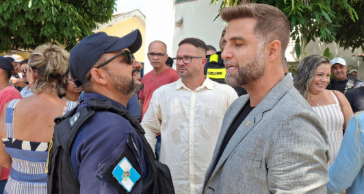 Prefeito Wladimir na solenidade