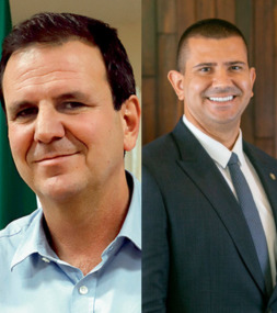 Eduardo Paes e Douglas Ruas