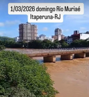 Rio Muria&eacute;, em Itaperuna
