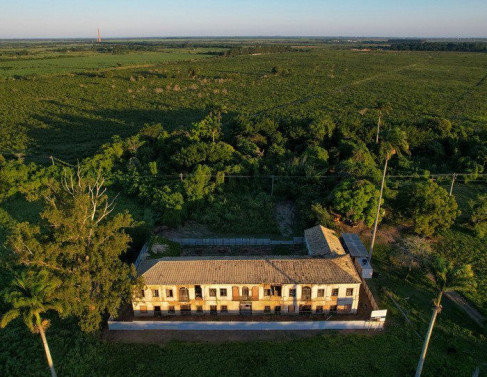 Solar dos Airizes, tombado pelo Iphan em 1940.