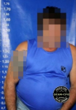 O acusado foi detido pela Deam Campos