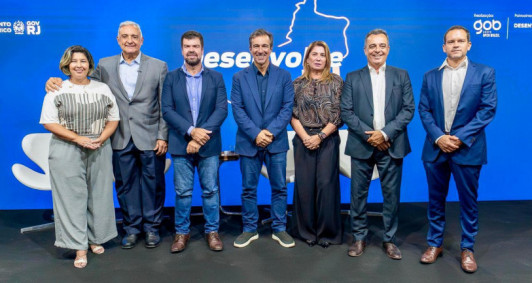 Prefeito de Maca&eacute;, Welberth Rezende marcou presen&ccedil;a no Desenvolve RJ 2026