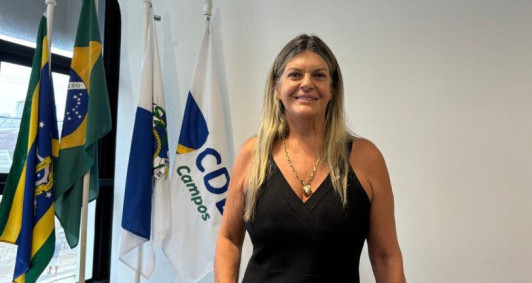 Patr&iacute;cia Valverde, presidente da CDL de Rio das Ostras