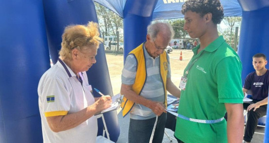 Atividades no Heliporto Farol de S�o Tom� (Fotos: Divulga��o)