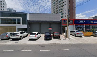 Ponto (no meio da imagem) onde aportar&aacute; a Divina Terra na Pelinca