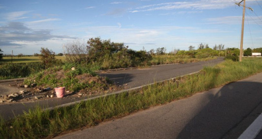 Trevo da curva de Grussa&iacute; foi pavimentado, mas enfrenta entrave para libera&ccedil;&atilde;o