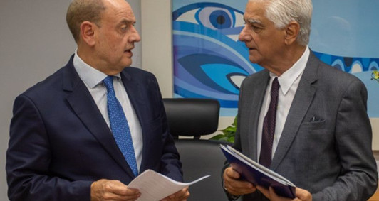 Luiz C&eacute;sio Caetano e Ricardo Couto