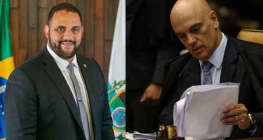 Thiago Rangel e Alexandre de Moraes