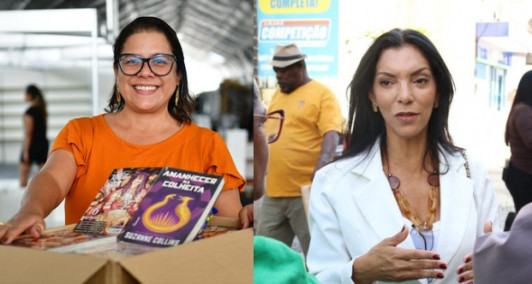 Fernanda Campos e Patr&iacute;cia Cordeiro