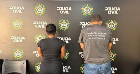 Pris&atilde;o do casal suspeito de assassinar Greicy Kelly