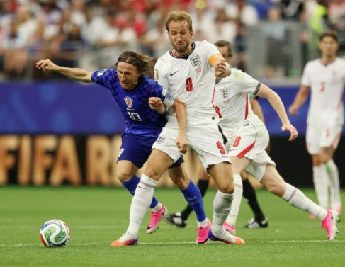 Inglaterra e Cro&aacute;cia 