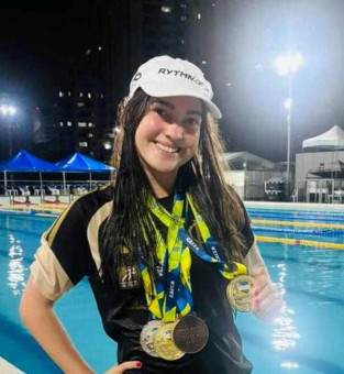 A atleta campista Nicole de Thuin