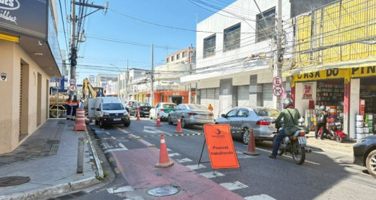 Reparo na Rua Tenente Coronel Cardoso