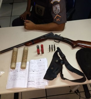 Material utilizado em tentativa de homicídio 