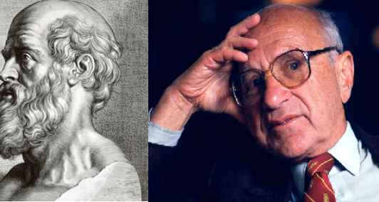 Hip&oacute;crates e Friedman