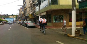 Bike Patrol Um sucesso em Itaperuna. Policiamento Ostensivo Geral de Bicicletas. lanamento do ten-cel Sylvio Guerra, comandante do 29 BPM