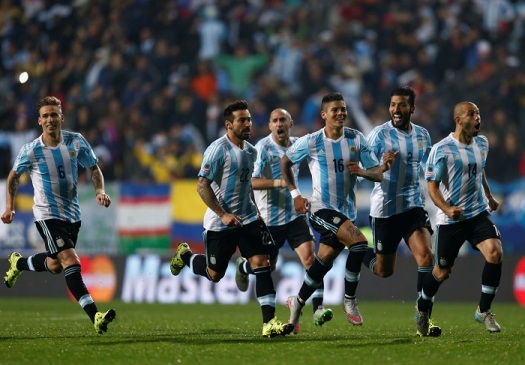 Argentina 0x0 Colombia - Copa America 2015 - Quartas de final - 5x4 nos penaltis