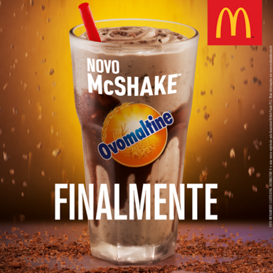 McDonalds McShake Ovomaltine