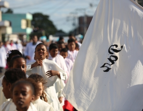 Caminhada em defesa da paz