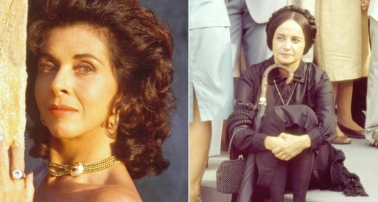 Betty Faria (Tieta) e Joana Fomm (Perp&eacute;tua)