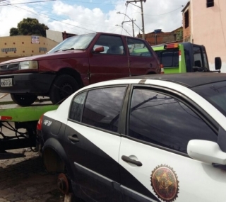 Ve&iacute;culo foi encaminhado &agrave; 134&ordf; DP