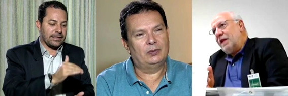 Niomar Calazans e Henrique Jos� Pinto, ex-integrantes do PROS, endossam acusa��es do ex-diretor da Odebrecht Alexandrino Alencar 