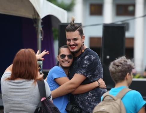 Evento foi promovido na Praça do Santíssimo Salvador