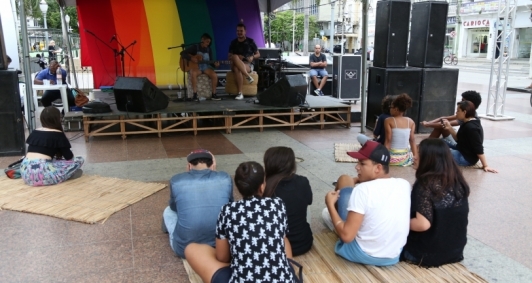 Evento foi promovido na Praça do Santíssimo Salvador