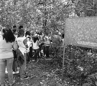 Visita no Parque Atalaia